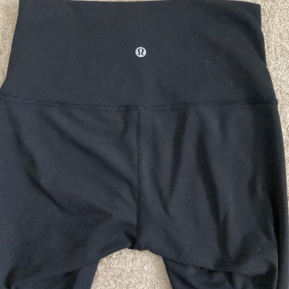 Lululemon black high waisted leggings